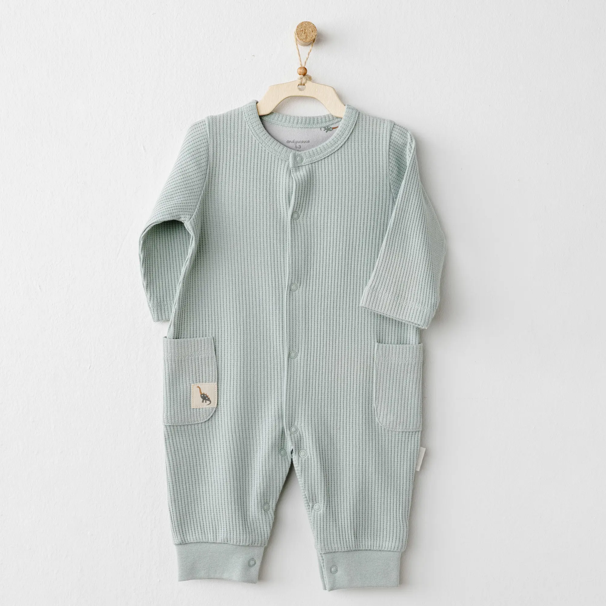 Andywawa AC26013 Mummy S Snuggle Saurus Tulum Green