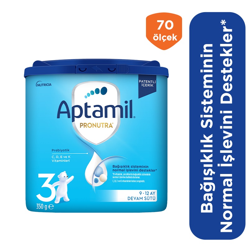 Aptamil Devam Sütü Maması No3 9-12 Ay 350 Gr