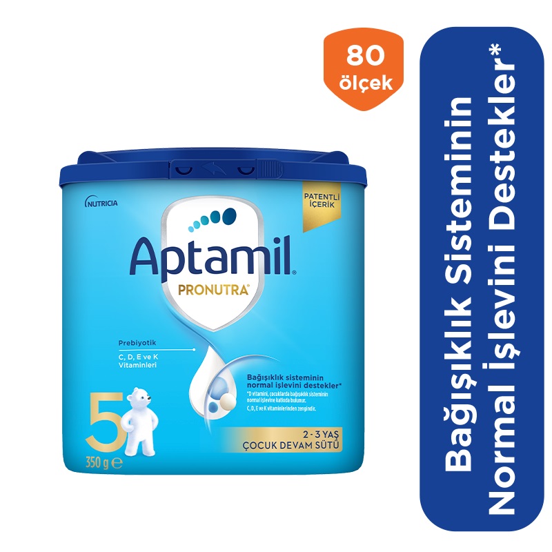 Aptamil Çocuk Devam Sütü Maması No5 2 Yaş+ 350 Gr