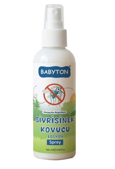 Babyton Sivrisinek Kovucu Sprey 100 ml