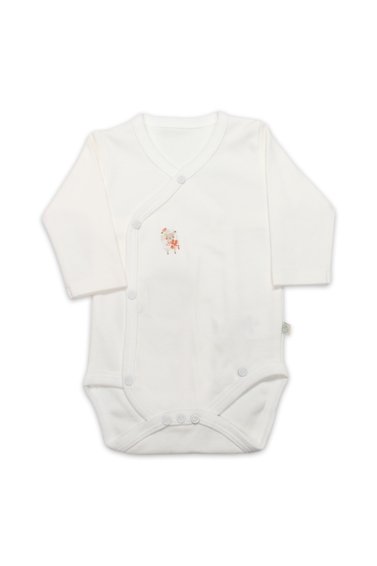 Bi̇style Kruvaze Body Uzun Kol Fluffy And Lovely 17110 Bej