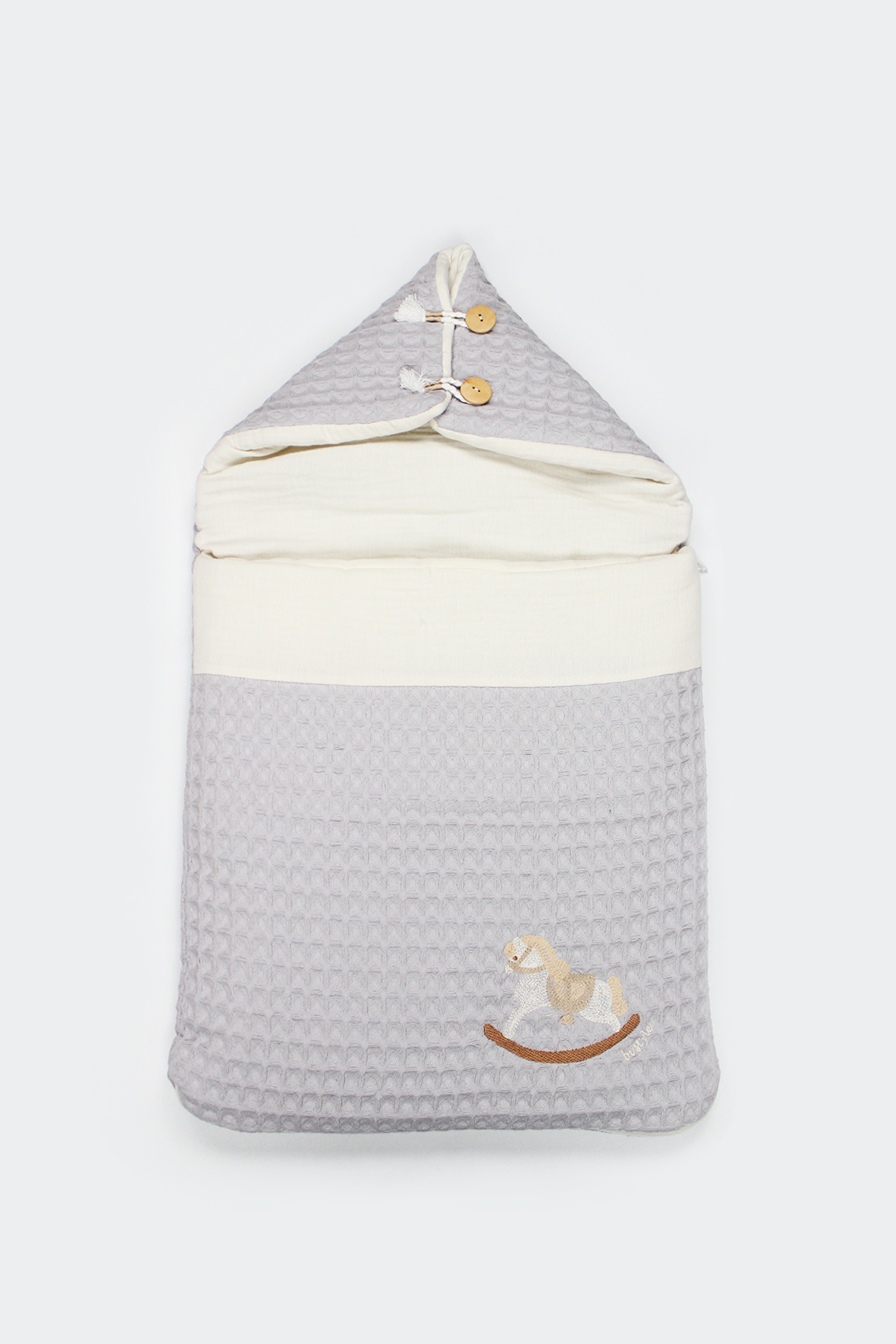 Bistyle Natural Life Boy Organik Pike Portbebe 75105 Gri