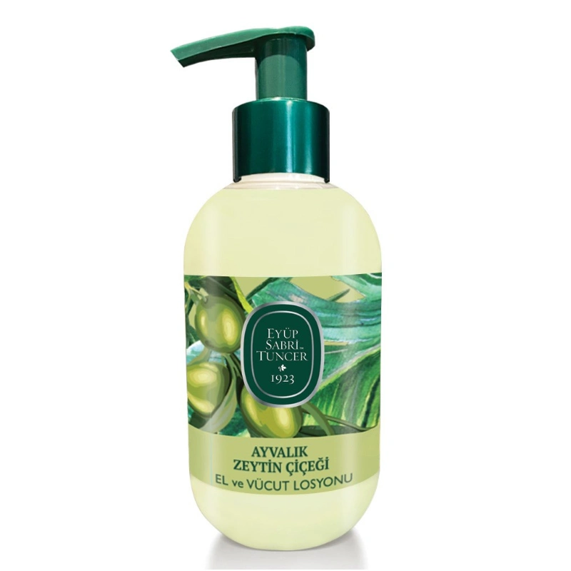 Eyüp Sabri Tuncer Doğal Zeytinyağlı El ve Vücut Losyonu 280 ml Ayvalık Zeytin Çiçeği
