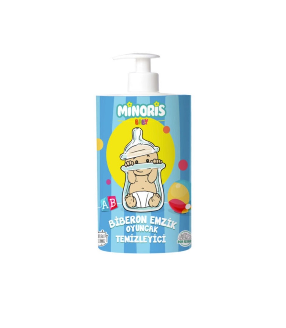 Minoris Baby Organik Antialerjik Biberon Emzik Temizleyici 500 ml
