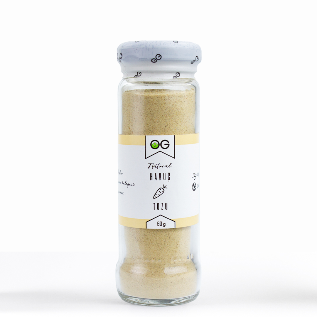 OG Natural Havuç Tozu 60 Gr