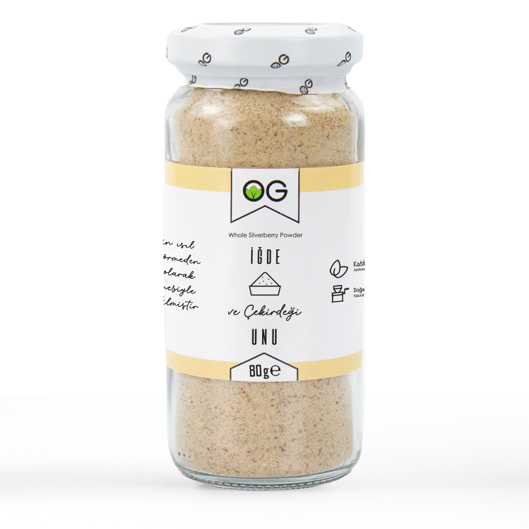 OG Natural İğde ve Çekirdeği Unu 80 Gr