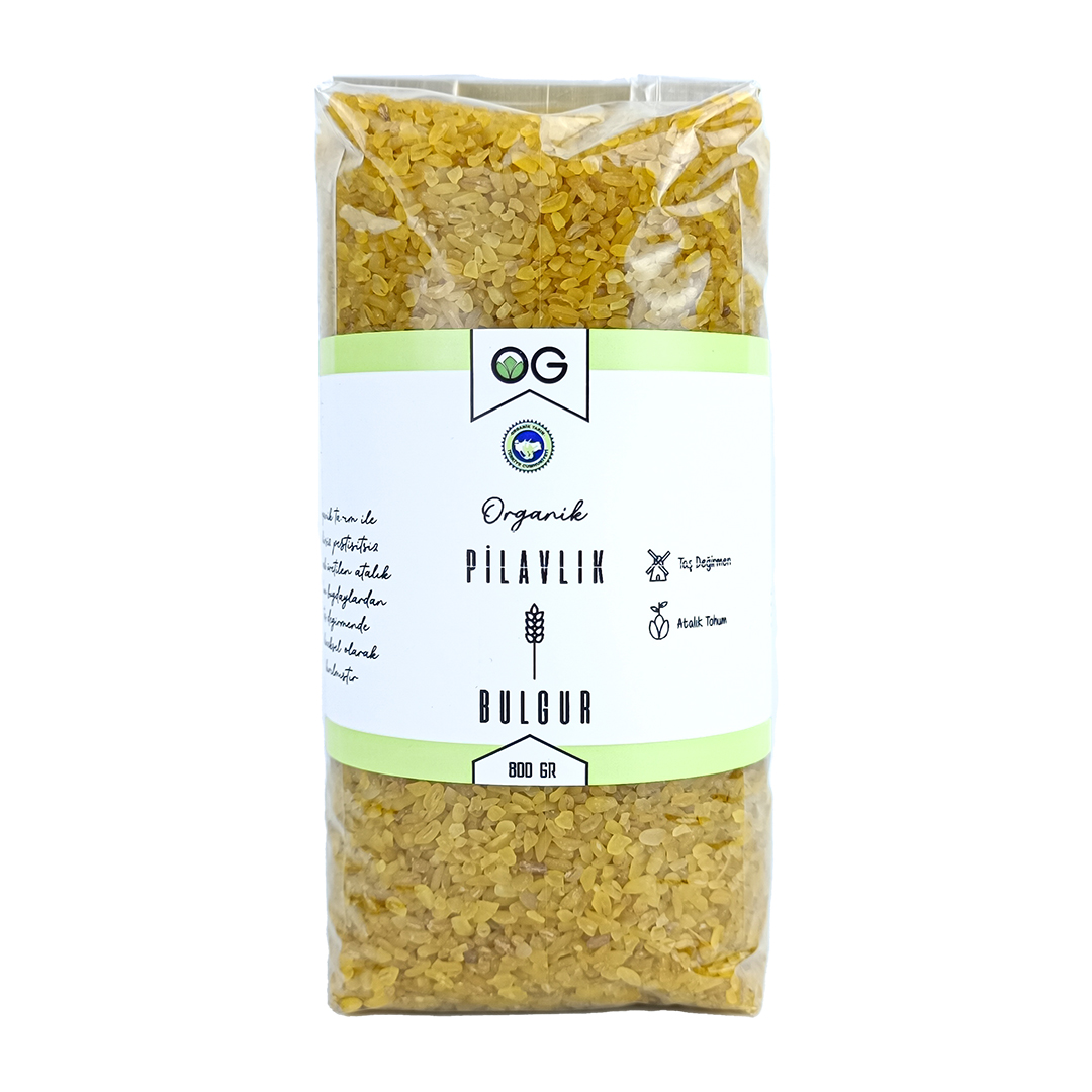 OG Natural Organik Pilavlık Bulgur 800 Gr
