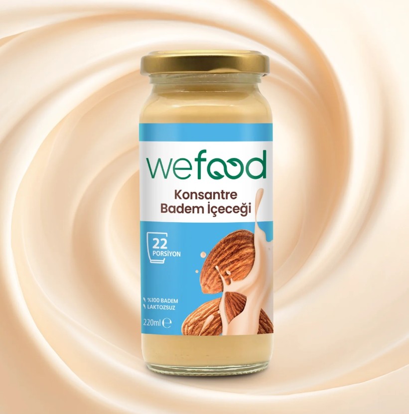 Wefood Organik Badem Sütü Konsantresi 220 Gr