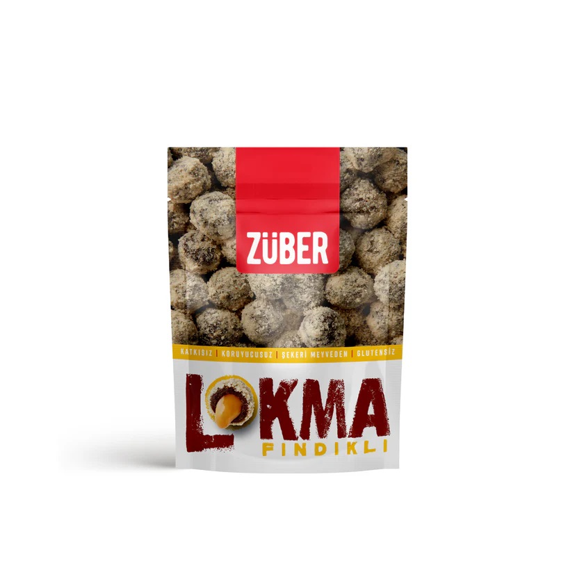 Züber Lokma Meyve Topu 96 Gr Fındık
