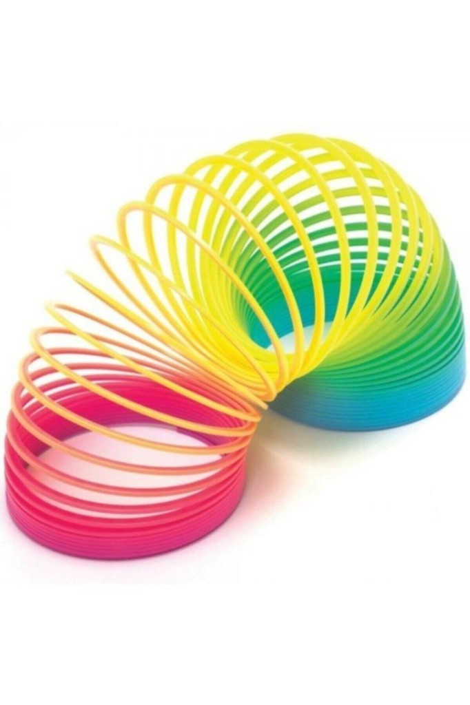 Fidget Stres Yayı - Büyük Boy Rengarenk Gökkuşağı Stres Yayı NO:10