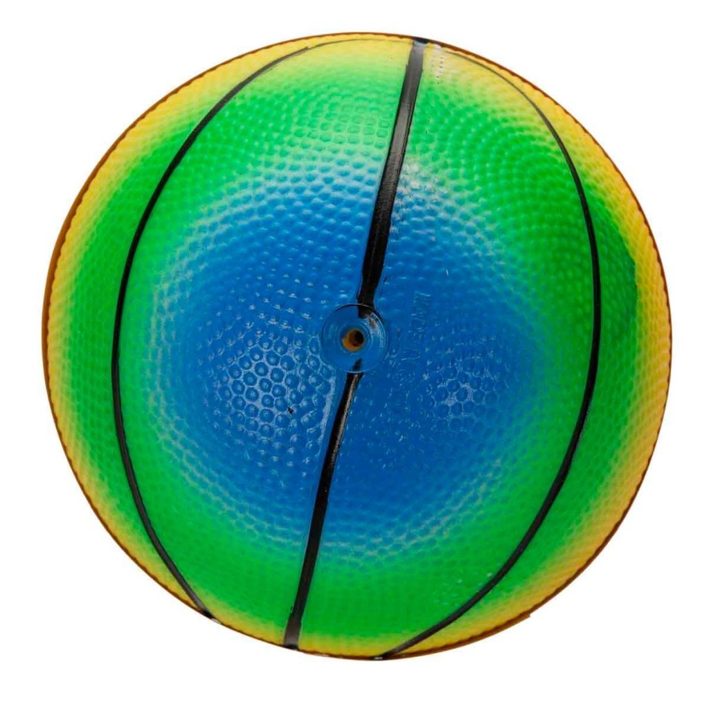 Gökkuşağı Renkli Mini Basketbol Topu - 11 cm