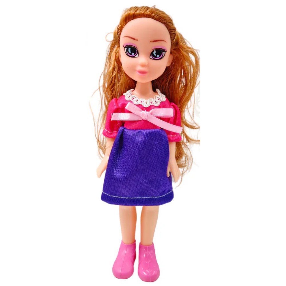 Karlar Ülkesi - Karlar Kraliçesi Bebek 25 cm - Esmer