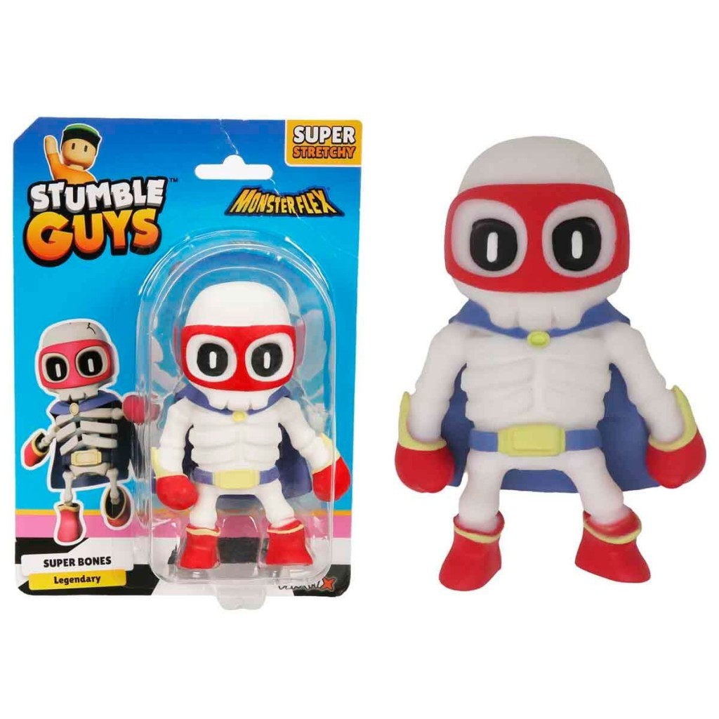 Monster Flex Stumble Guys Super Stretch Figür - Super Bones