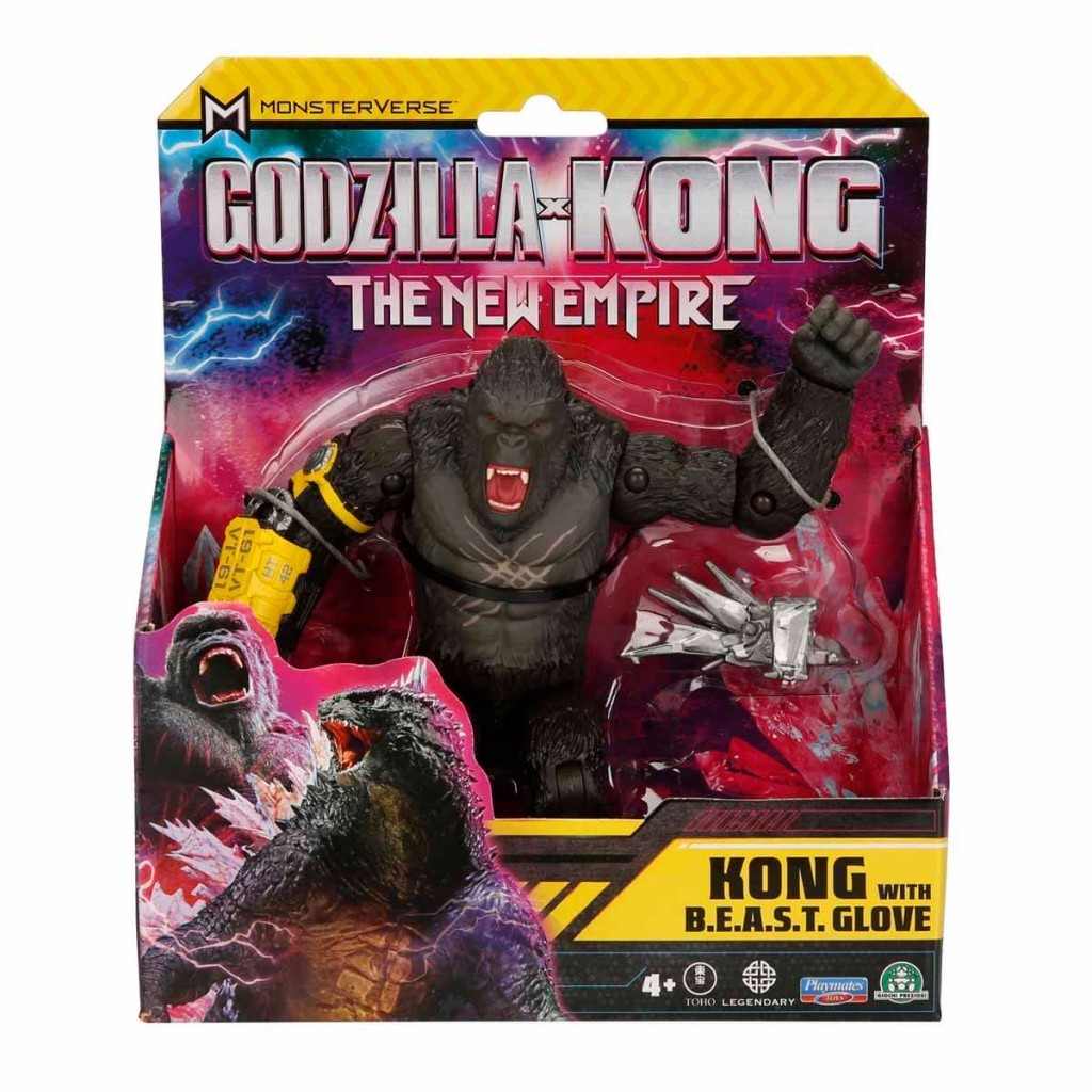 Delüks Aksiyon Figürü 15 cm - Kong With Beast Glove