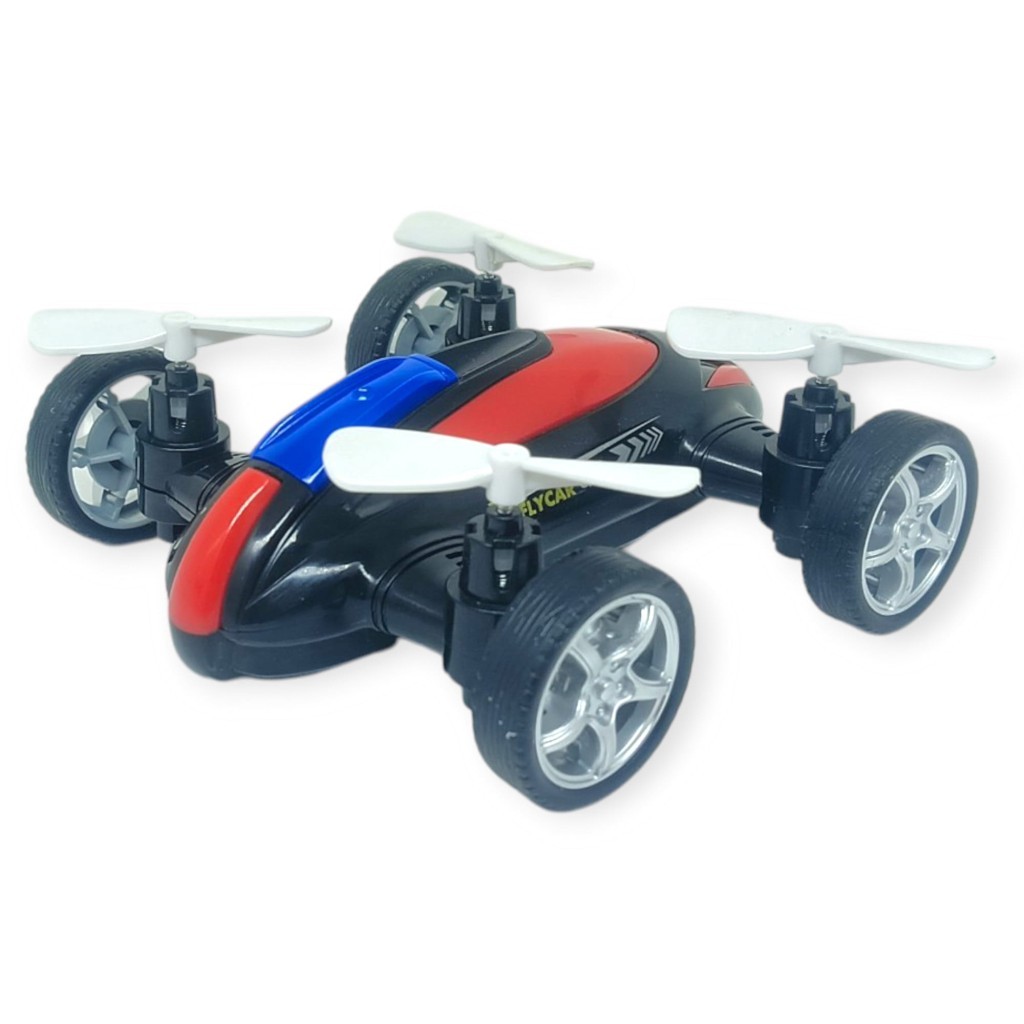 Sürtmeli Drone Araba Hareketli Pervane - Siyah