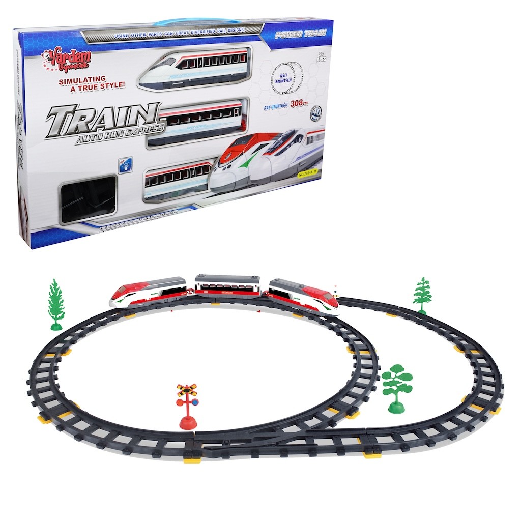Tren Seti 40 Parça Express Tren 308 cm Ray - 2934A-11