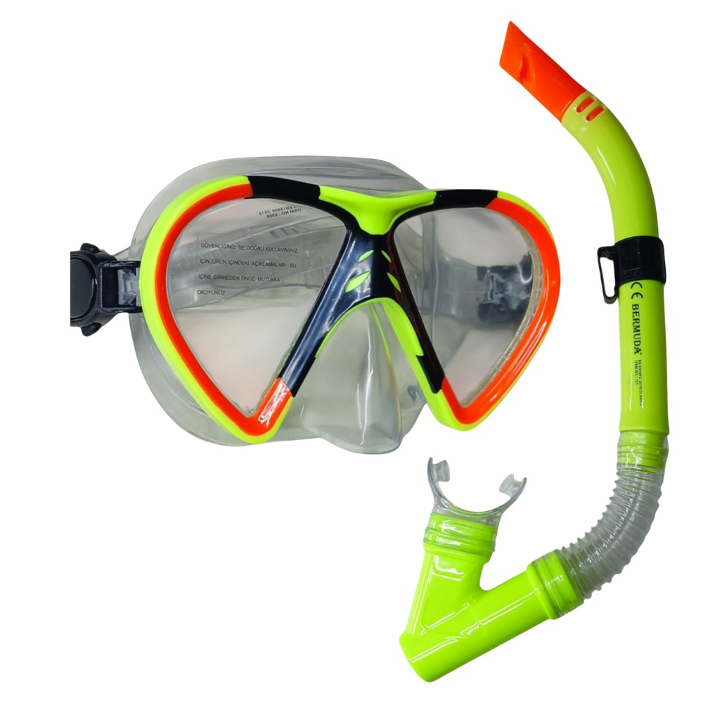 Yetişkin Maske Ve Şnorkel Safari Dalış Seti - 2356A/121CSB