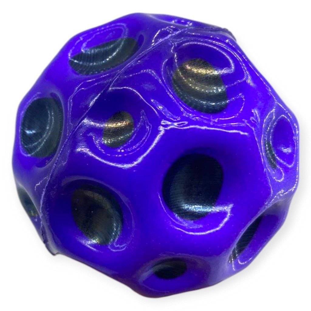 Yükseğe Zıplayan Delikli Stres Topu - 70 mm UzayTopu - Ay Top