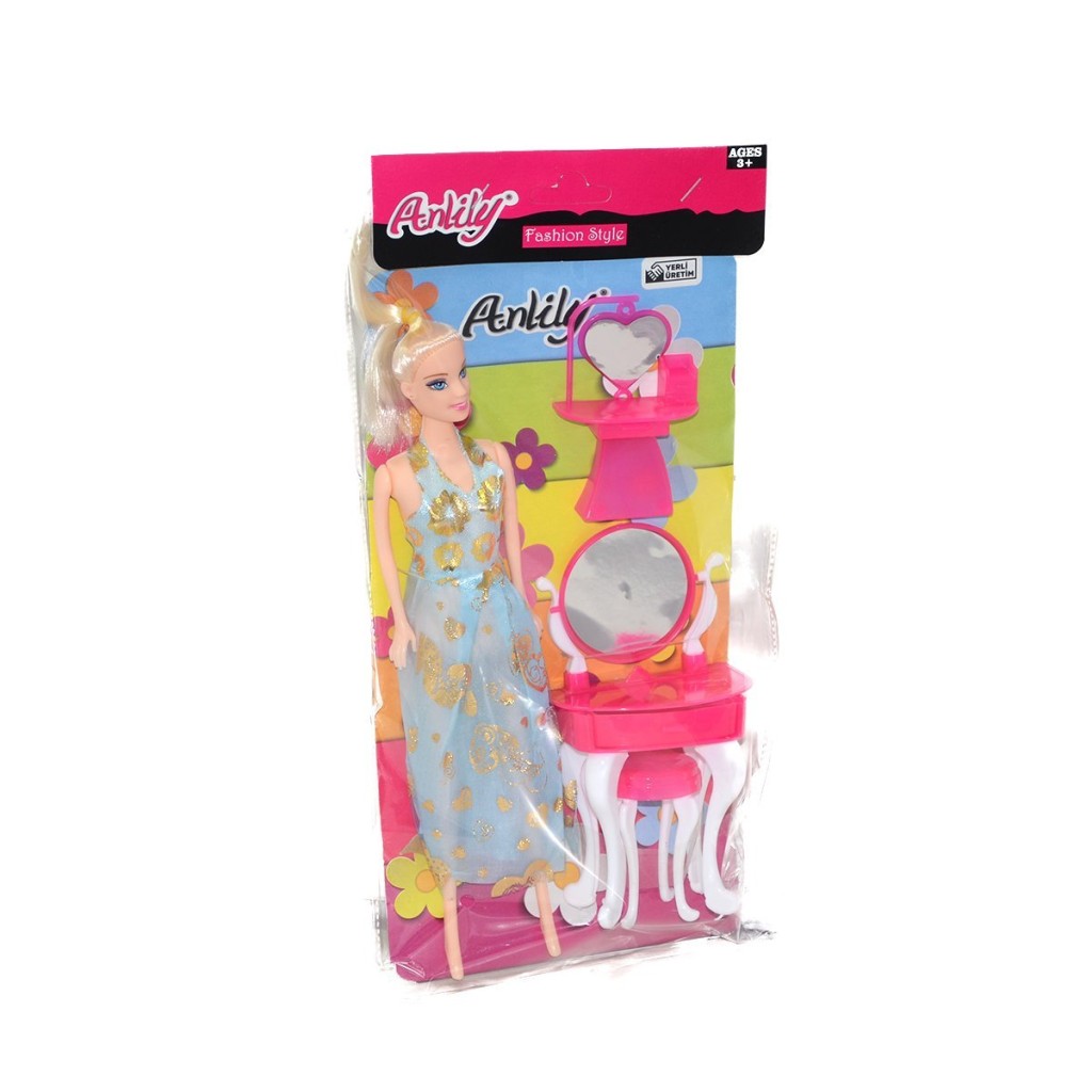 02260 Anlily Makyaj Masalı Bebek / Kartela / +3 yaş
