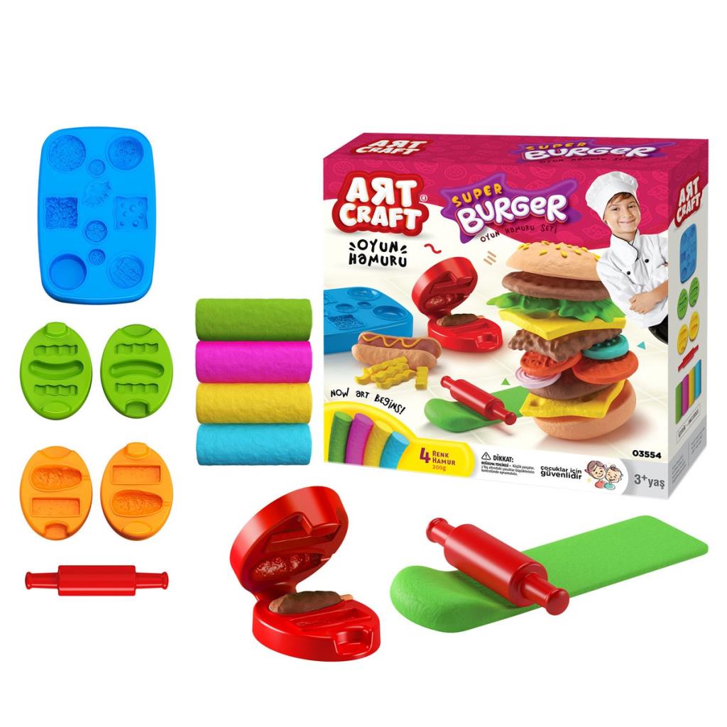 03554 Hamburger Hamur Set 200GR