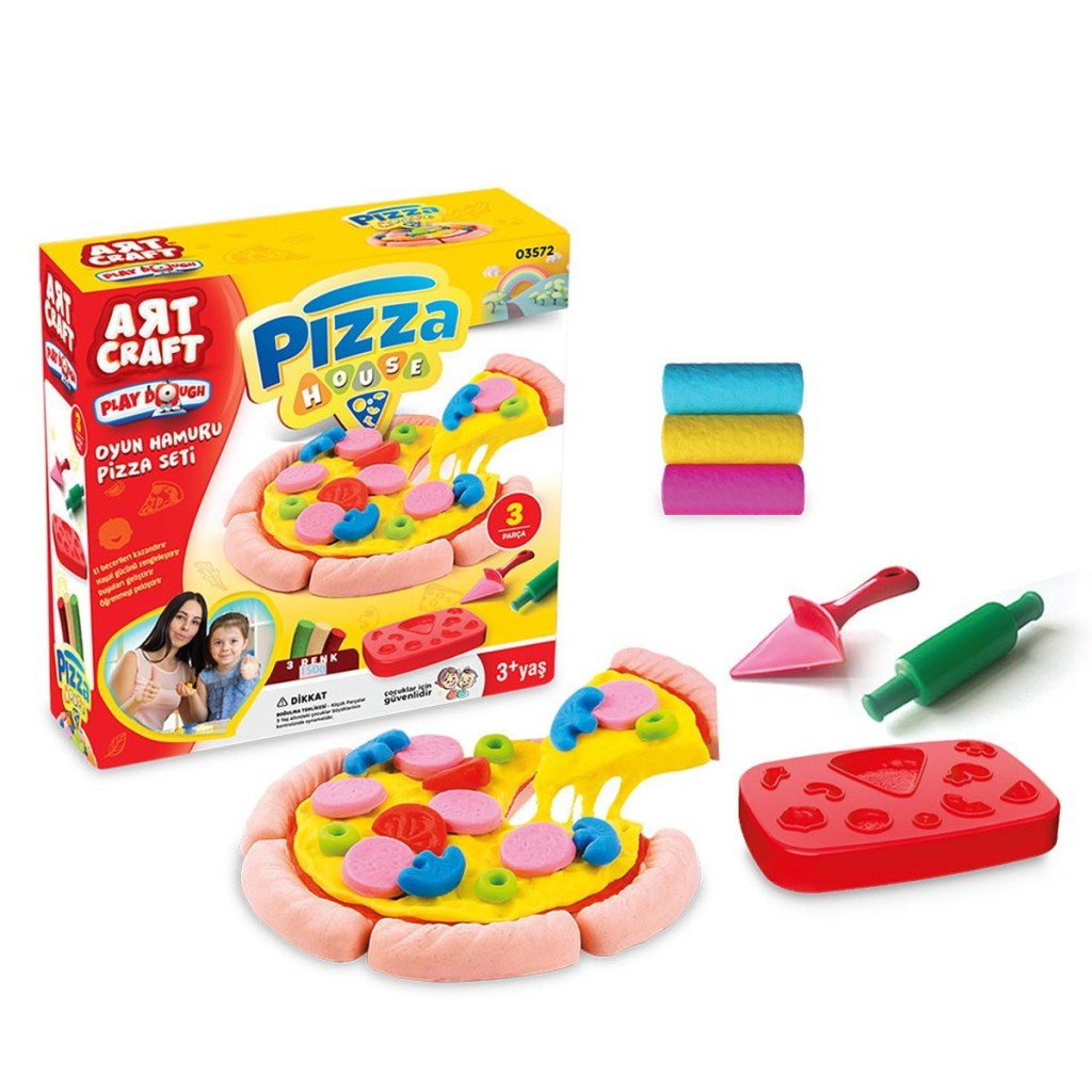 03572 Pizza Seti Oyun HAMURU150 Gr.