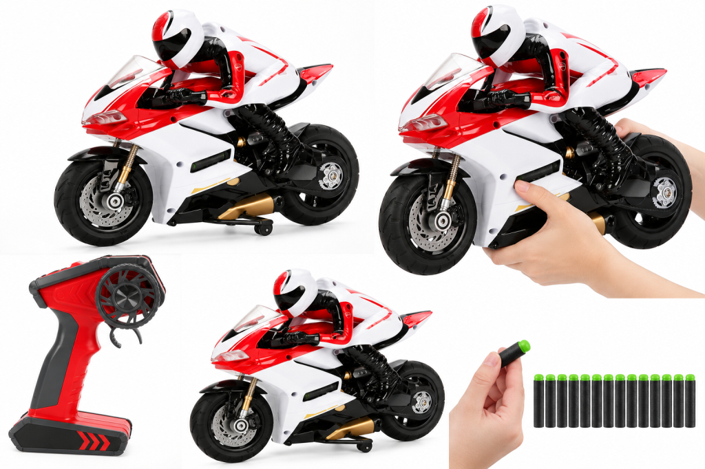 1:6 1299 Işıklı Uzaktan Kumandalı Motosiklet