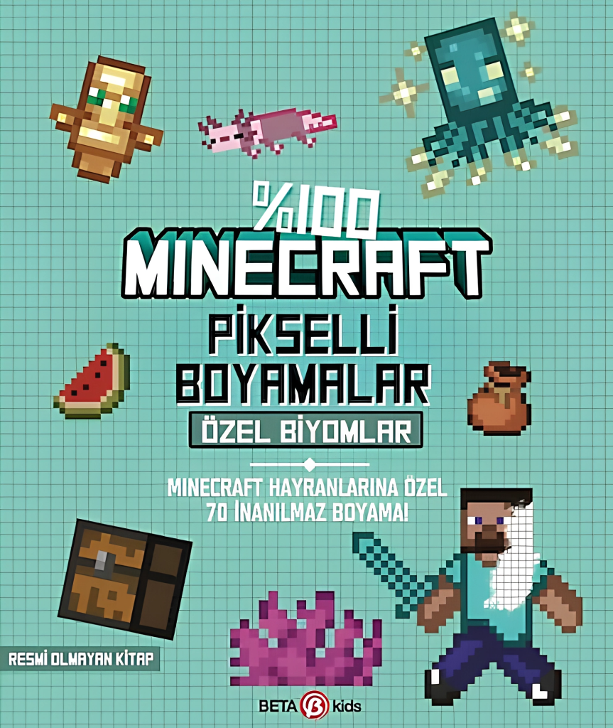 %100 Pikselli Boyamalar Özel Biyomlar