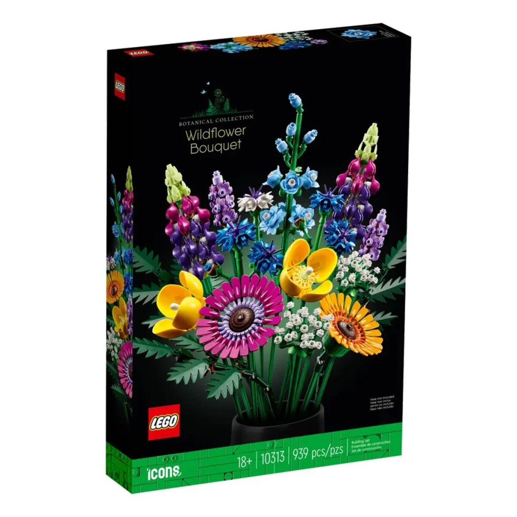 10313 ® icons - Kır Çiçekleri Buketi 939 parça +18 yaş