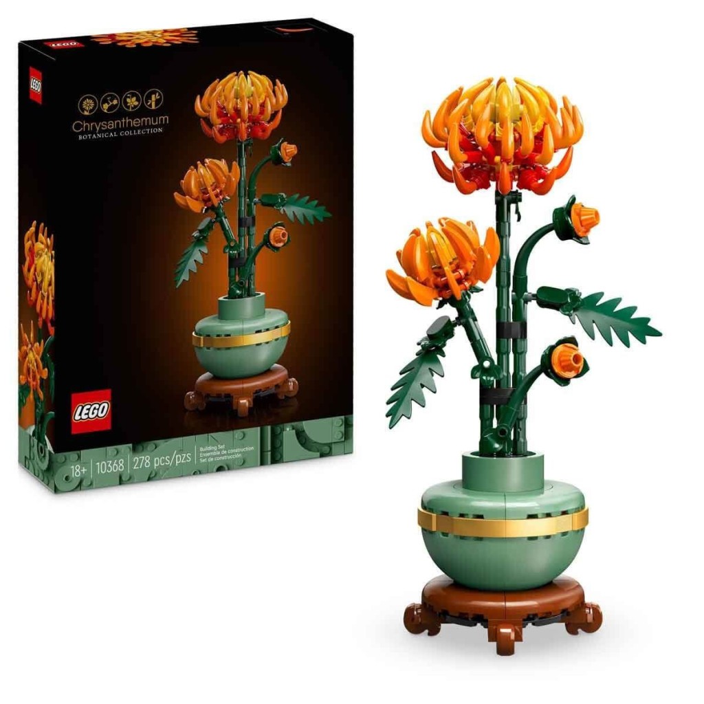 10368 icons - Krizantem - Chrysanthemum 278 parça +18 yaş