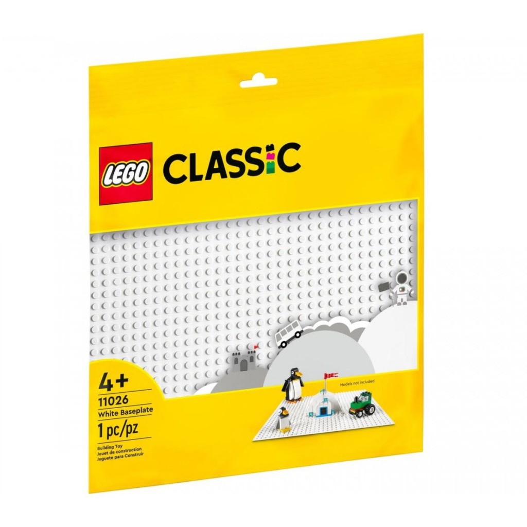 11026 ® Classic Beyaz Taban 1 parça +4 yaş