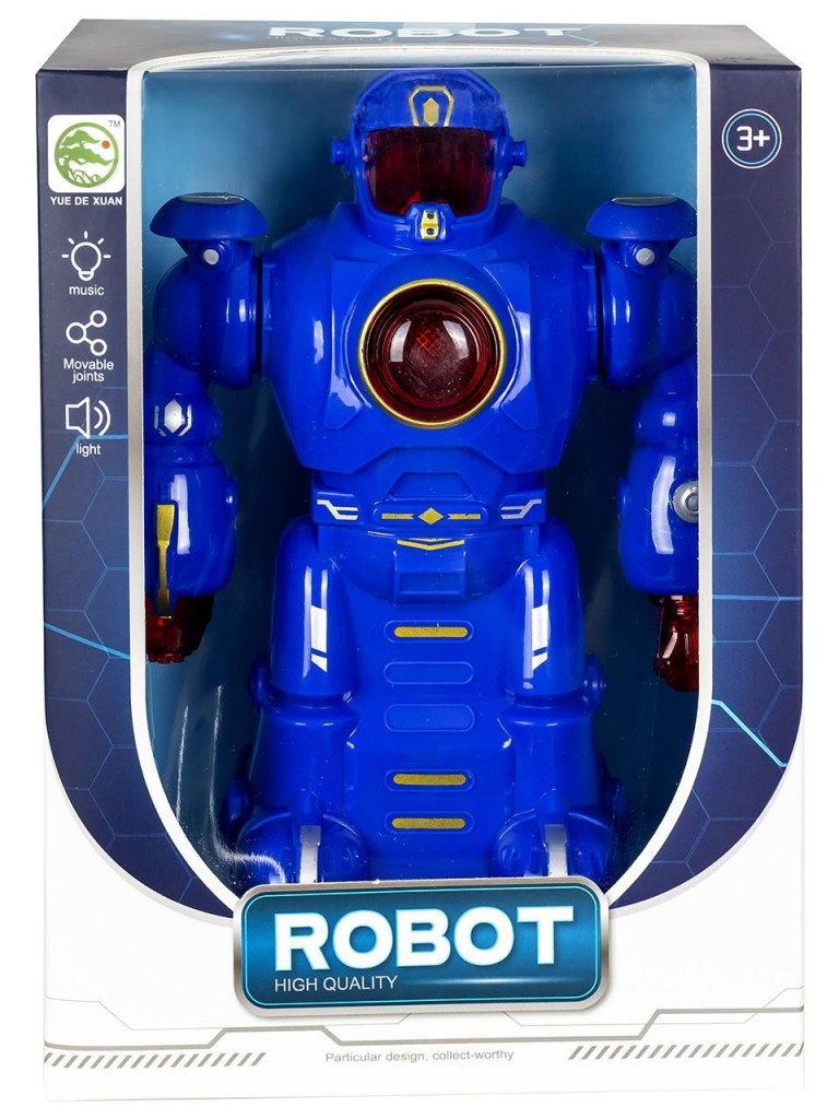 1102B Pilli Müzikli Işıklı Full Robot -tyc