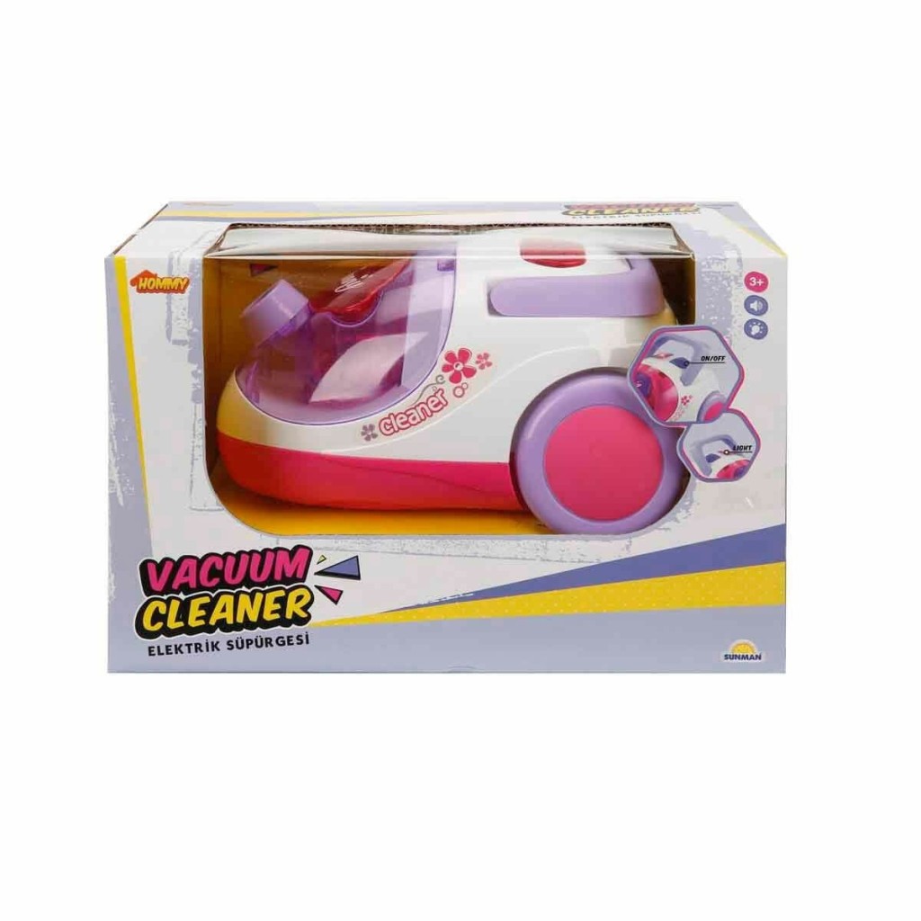 1316 SUN-RST-HMY-Sesli ve Işıklı Ev Aleti Elektrik Süpürgesi -