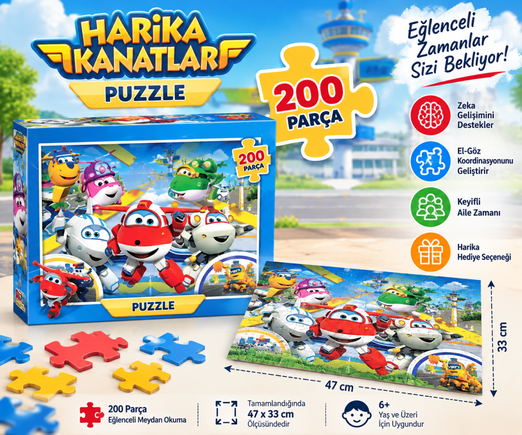 200 Parça  Puzzle