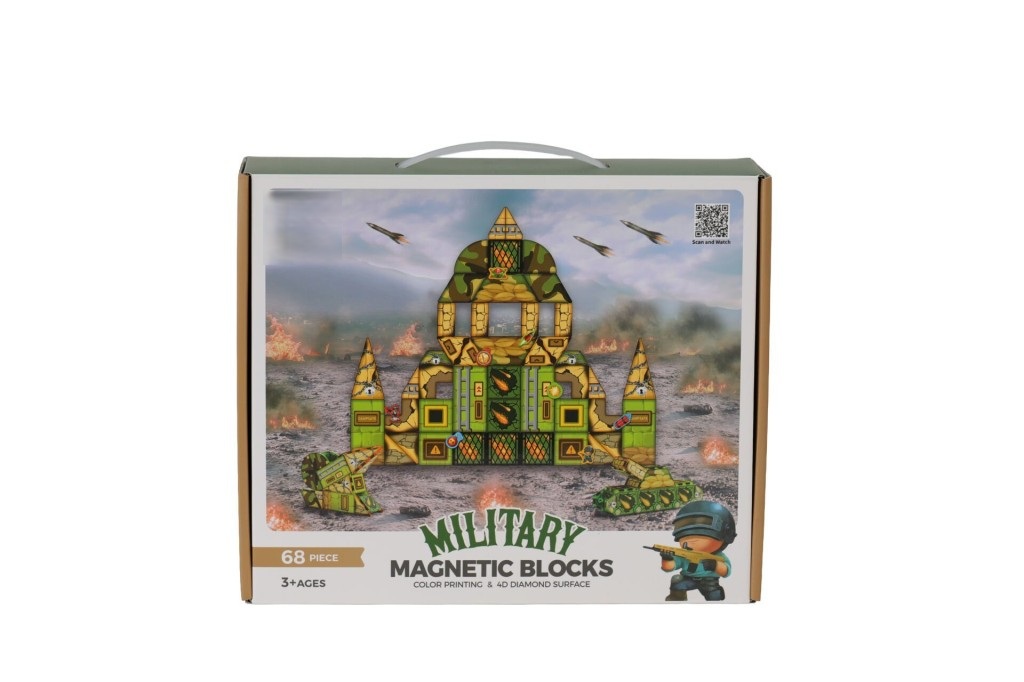 2207 MANYETİK PUZZLE 68 PARÇA