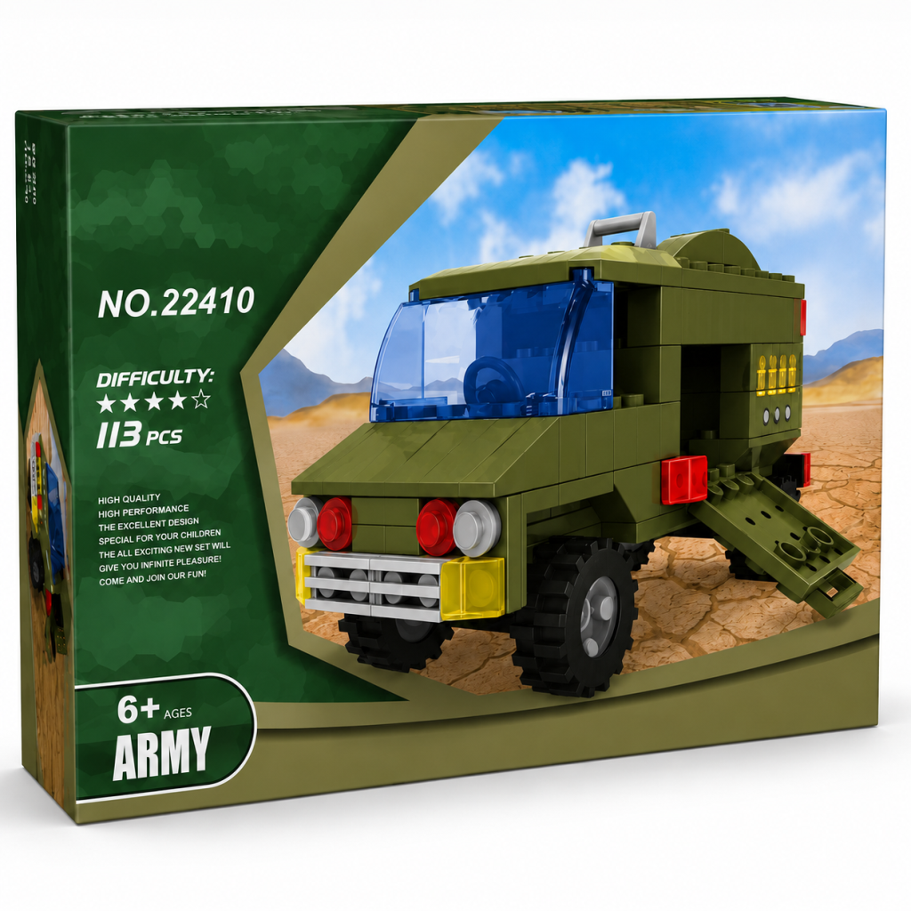 22410 113 PARÇA MİNİ ASKERİ ARAÇ
