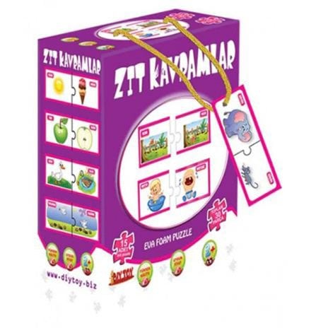 2945 Zıt Kavramlar Kutulu 2 Li