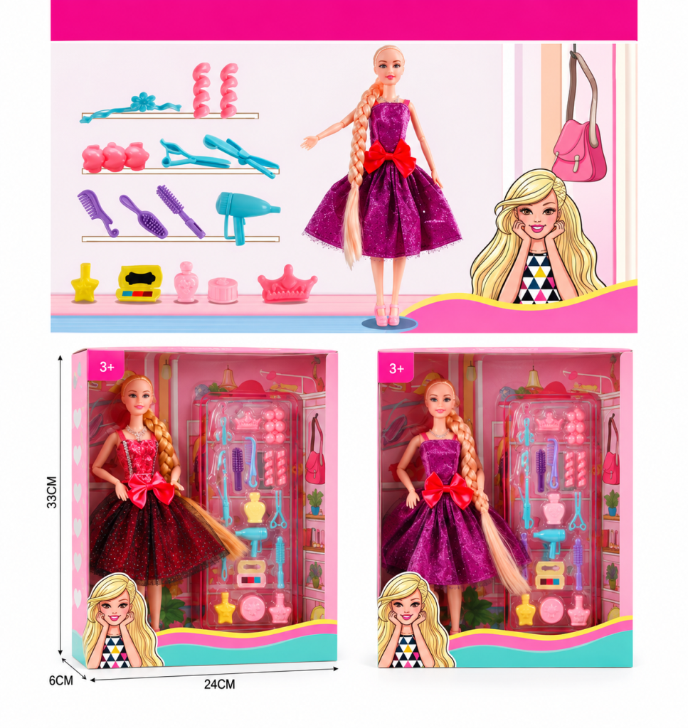 2978-4 AKSESUARLI BEBEK OYUNCAK BEBEK  (adet fiyatıdır)