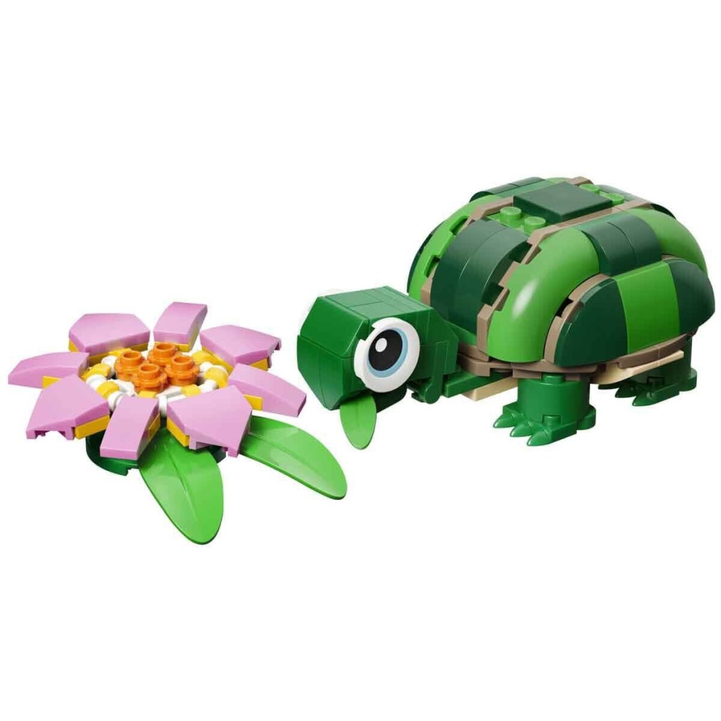 31377  Kaplumbağa ile Nilüfer Çiçeği 124 parça +7 yaş