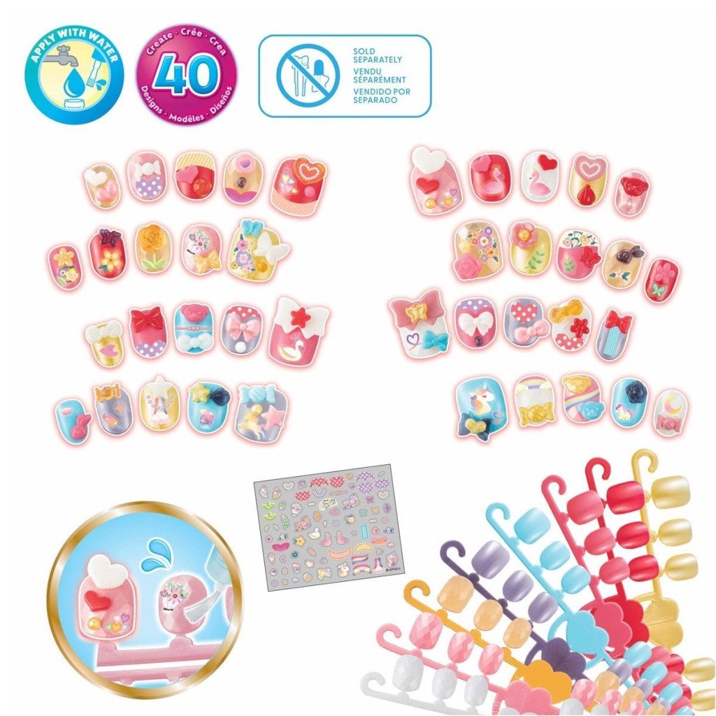 35059 Kalpler ve Kurdeleler - Yedek Tırnak Paketi +4 yaş