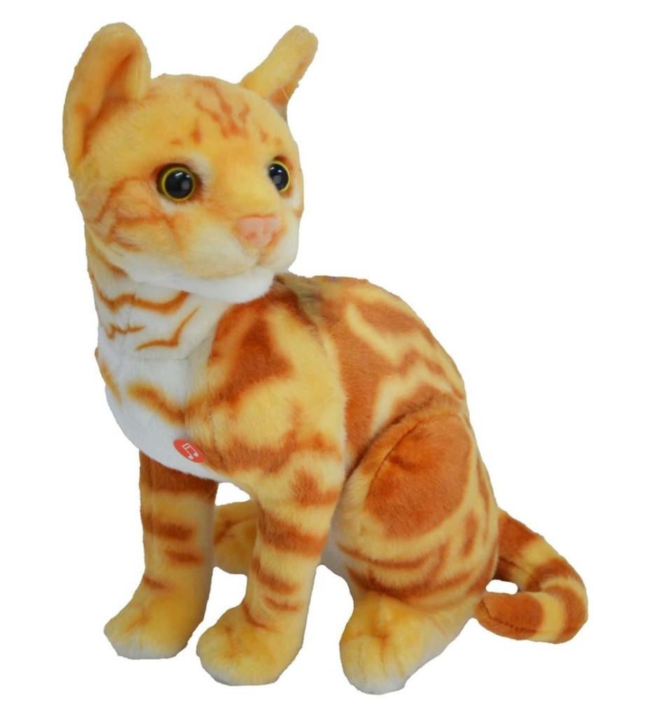 43 Cm Peluş Kedi Halley