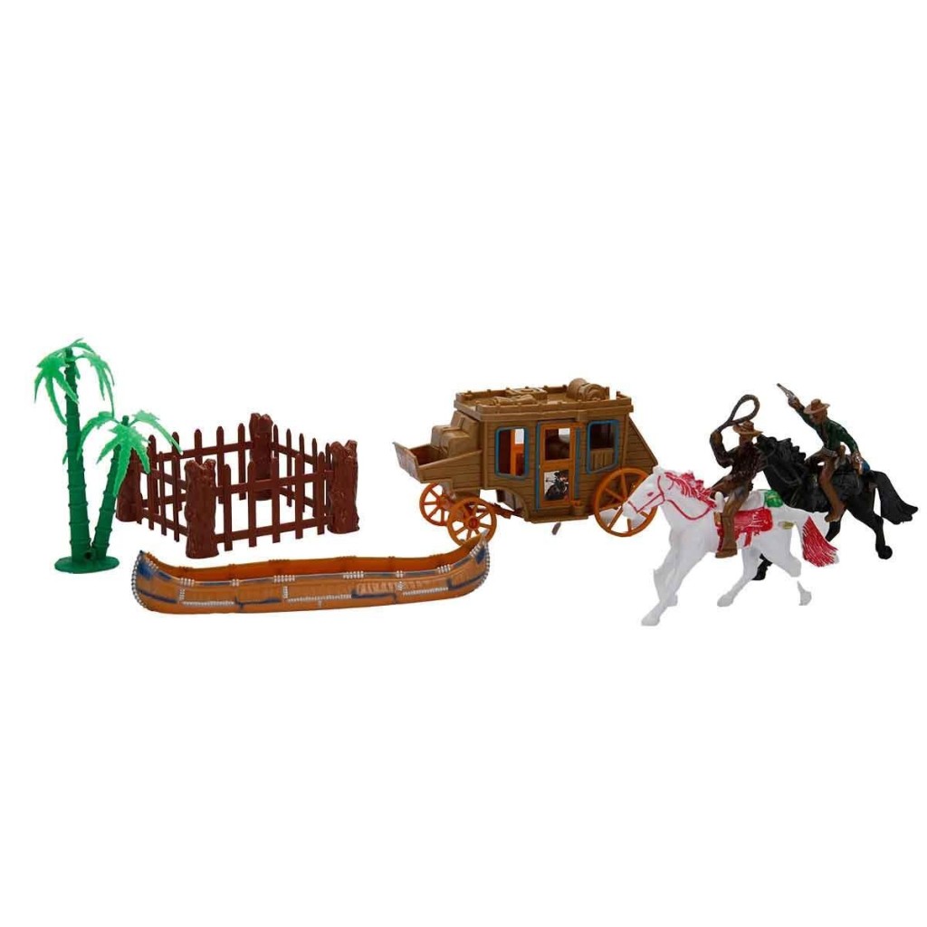4961 NessiWorld KOVBOY OYUN SET POŞETLİ KRTL 3A