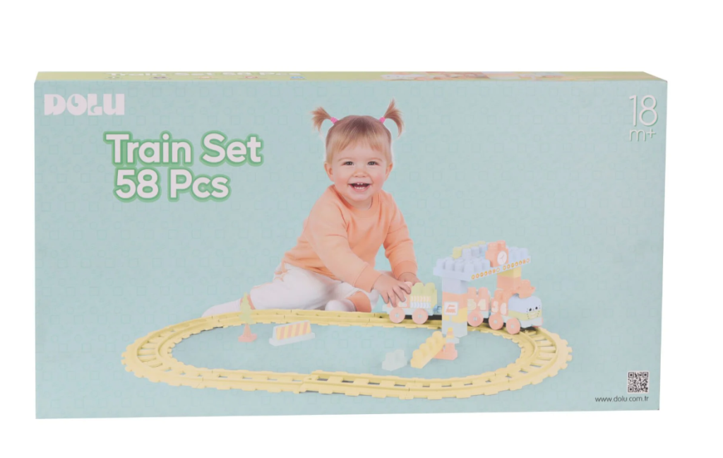 5221 Oyuncak Tren Set 58 Parça