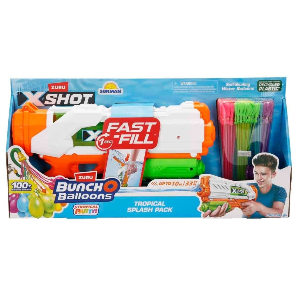 56568 SUN-ZUR-X-SHOT WATER BALON ATAN  SU TABANCASI BUNCH O BALLOONS-X-SHOT