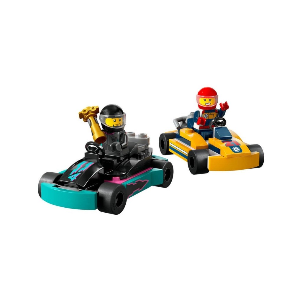 60400 ® City Go-Kart ve Yarış Sürücüleri 99 parça +5 yaş