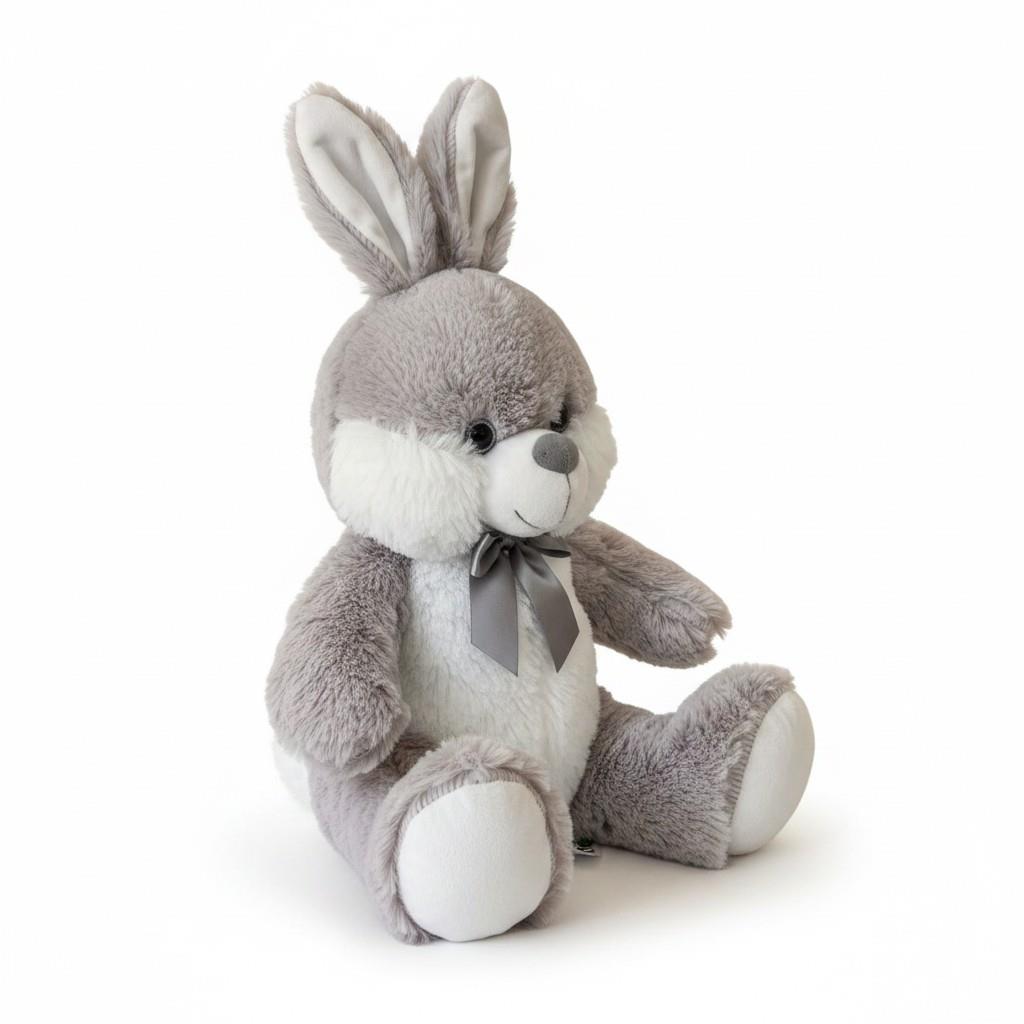 62884 PELUŞ 40CM RENKLİ PARLAK TAVŞANLAR PELUŞ OYUNCAK (adet fiyatıdır)