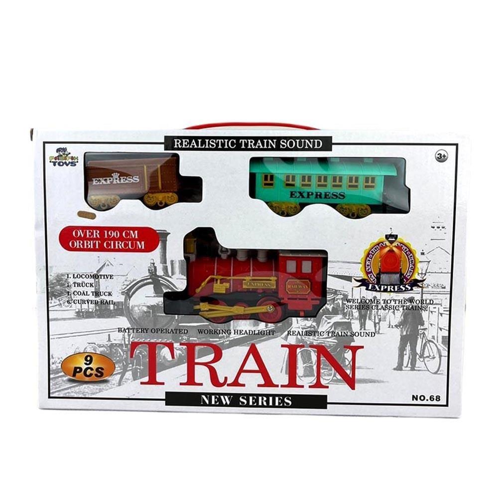 68 Pilli Tren Seti 9 Parça -psf