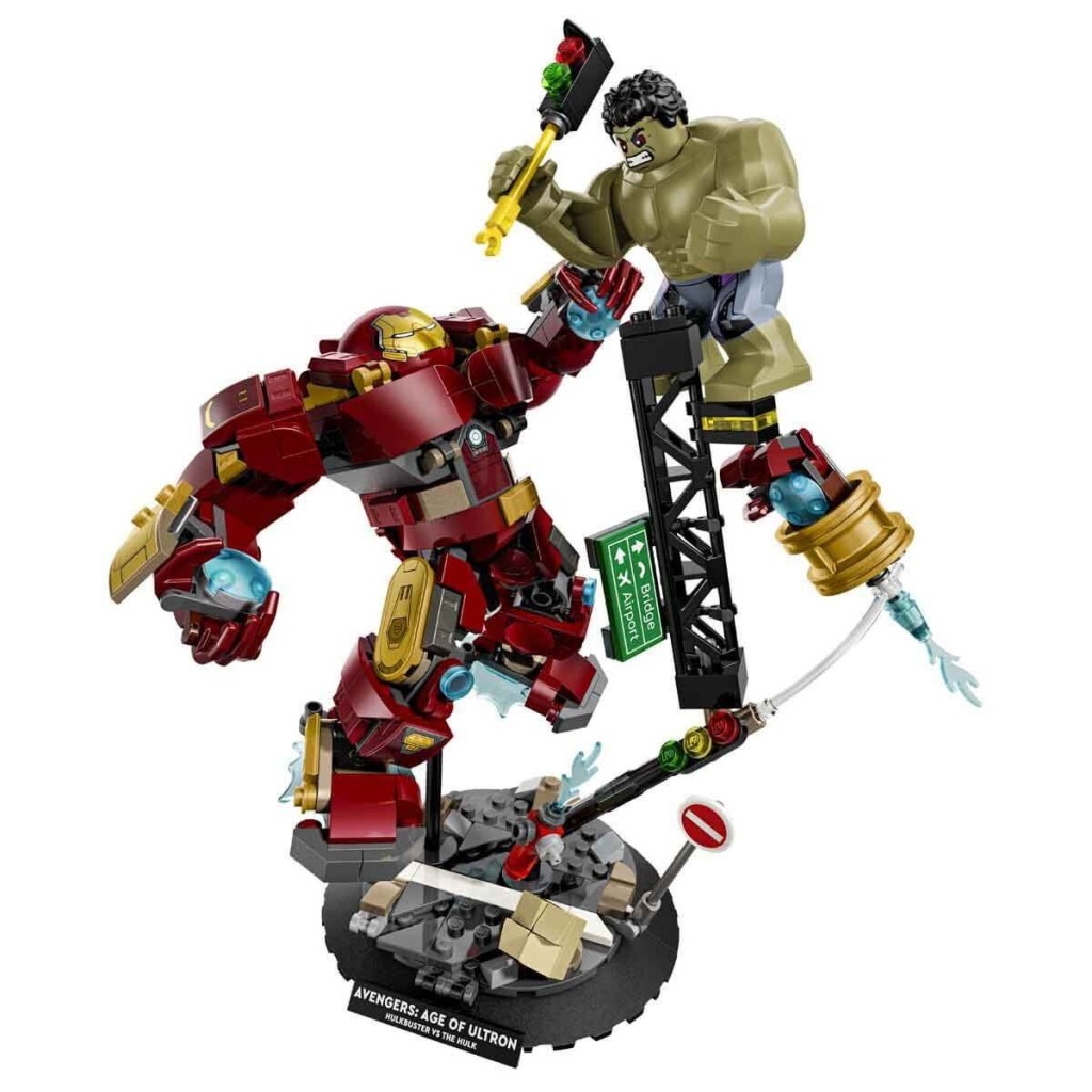 76343 Efsanevi Savaş: Hulkbuster, Hulka Karşı 413 parça +9 yaş
