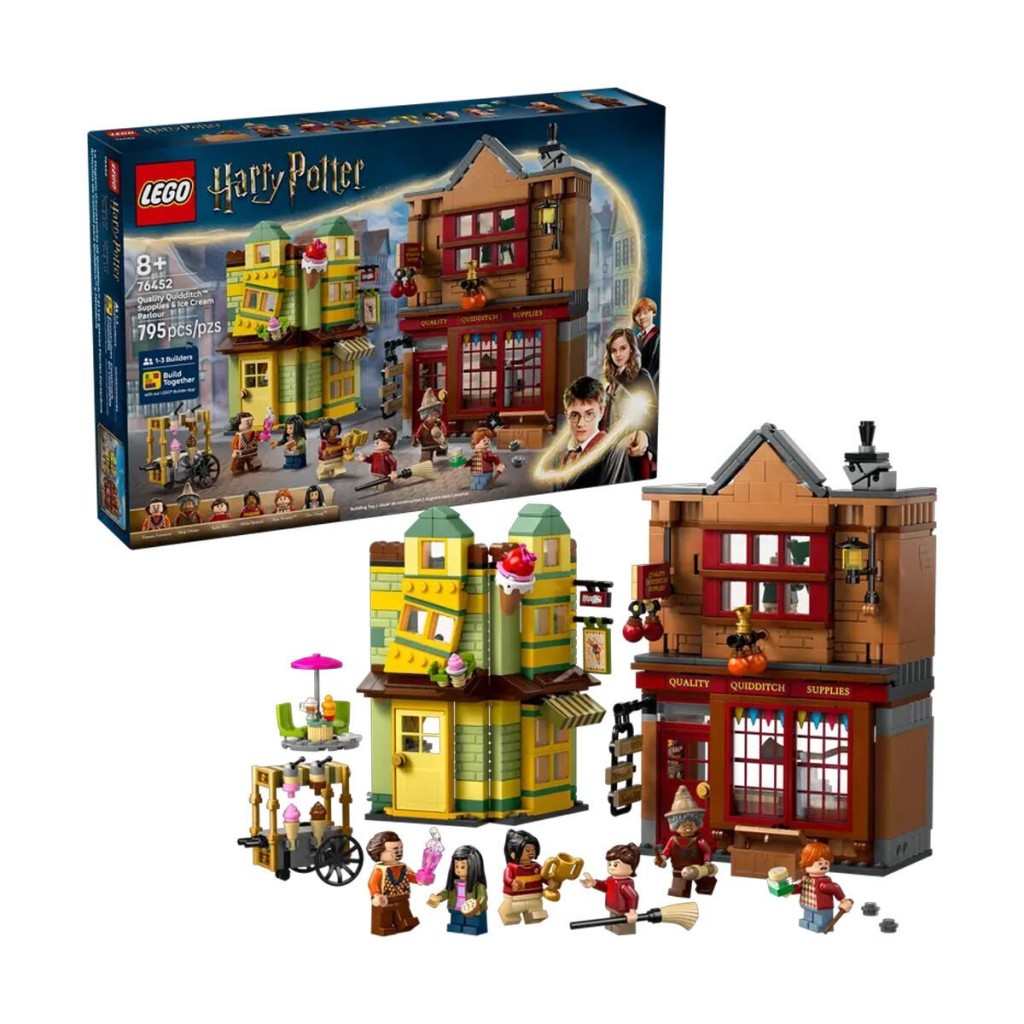 76452 Pttr-Quidditch Malzemeleri ve Dondurma Salonu 795 parça +8yaş