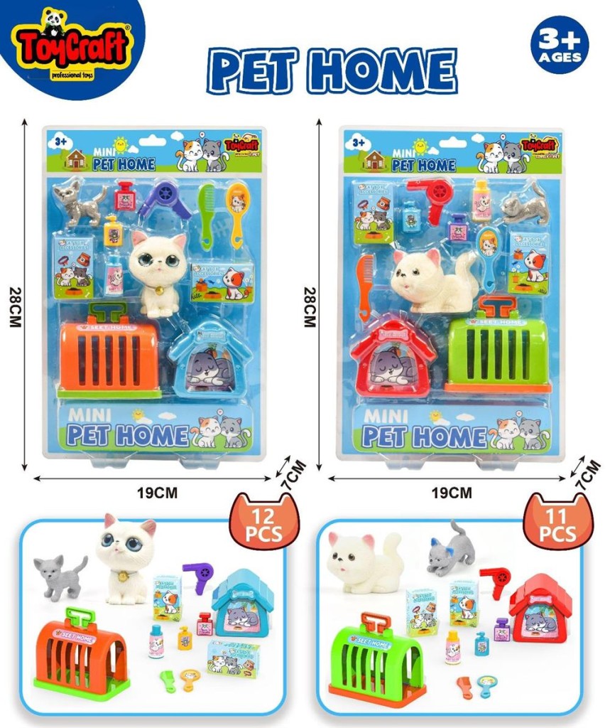 832-214 Toycraft Pet Oyun Seti *64 -tyc