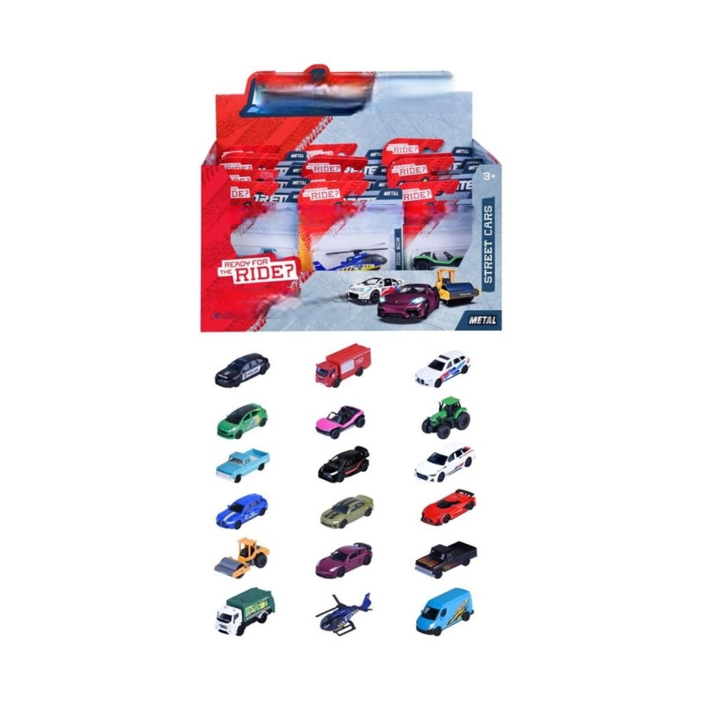 8501009800 ''Street Cars Shelf Displayfreewheel, 36x 8501000000, ean 3467452076(adet fiyatıdır)